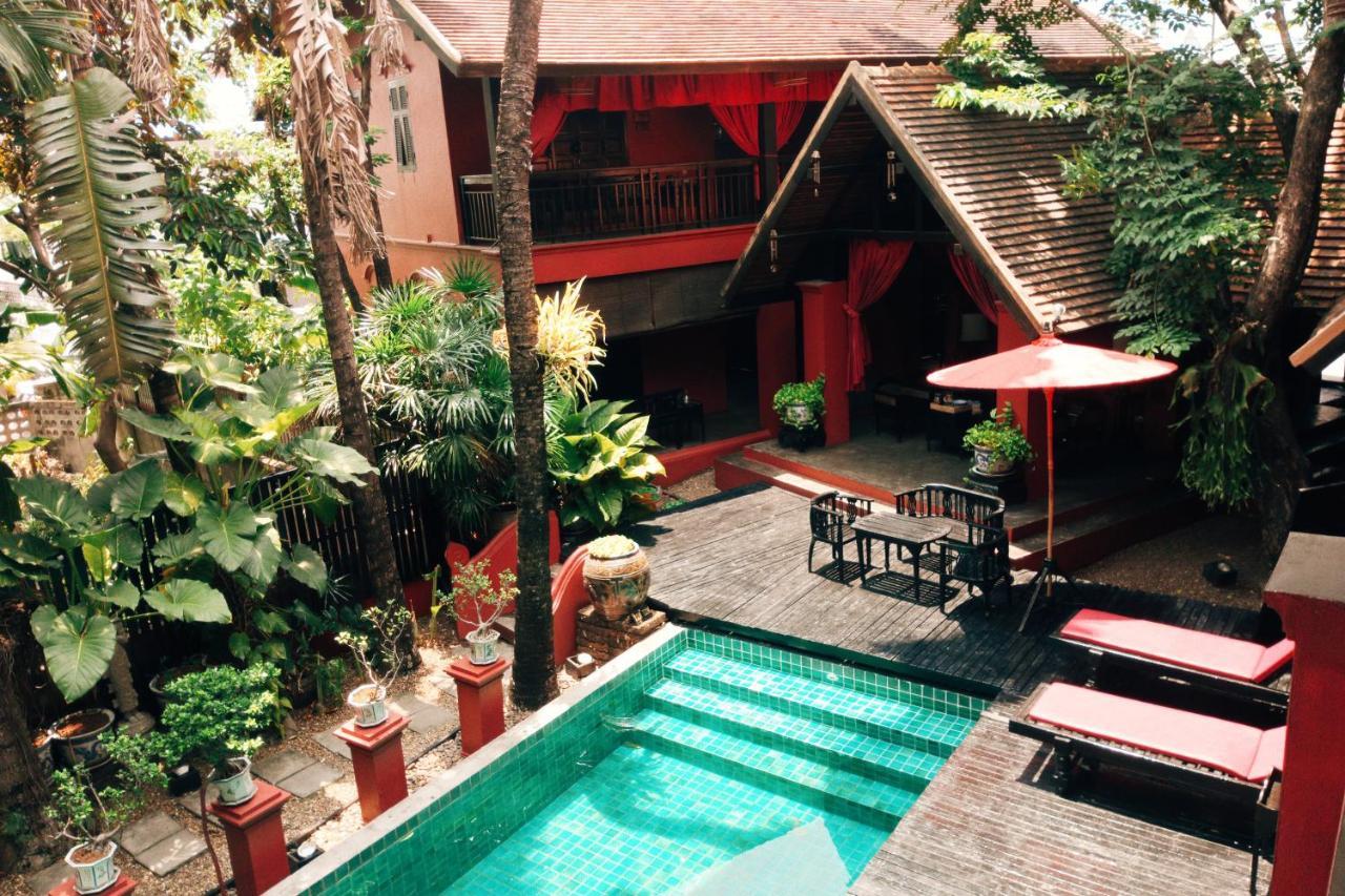 Hotel Tri Yaan Na Ros Colonial House Chiang Mai Exterior foto